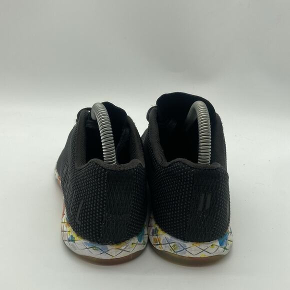 Mens 5.5 Women 7 NoBull OutWork Trainer Black Colorful Camo Crossfit Gym Shoe - Picture 7 of 9